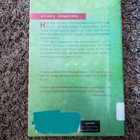 Are You Alone By: Nancy Werlin - Picture 2 of 2